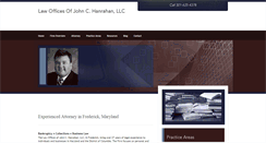 Desktop Screenshot of hanrahanlawfirm.com